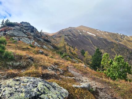 Photo de Eva Berdau le long du parcours