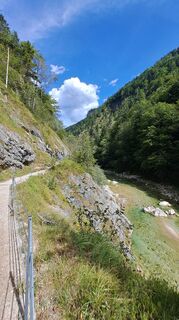 Photo de Gyula Mészáros le long du parcours