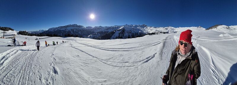 Fotografia z cgass na trase