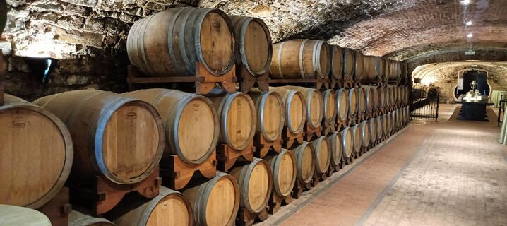 Capriva del Friuli - Weinkellerei des Schlosses von Spessa