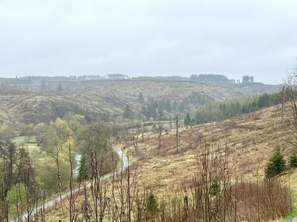 Foto von Norbert Herbig entlang der Tour