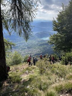 Foto de Hilaire rey a lo largo del recorrido