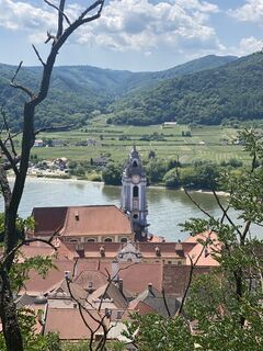 Foto von Friedrich Schlager entlang der Tour