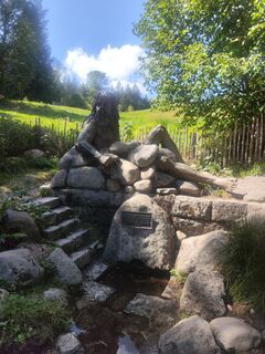 Foto von Sonja Herdeg entlang der Tour