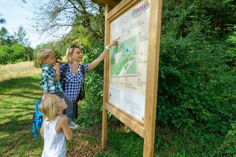 Informationstafel am Märchenpfad Hechingen