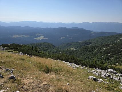 Photo de Kristijan Tomazic le long du parcours