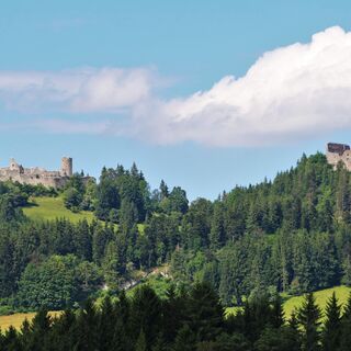 Zwillingsruinen Hohenfreyberg und Eisenberg