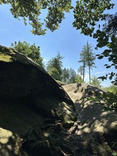 Foto von Cyrill Bischof entlang der Tour