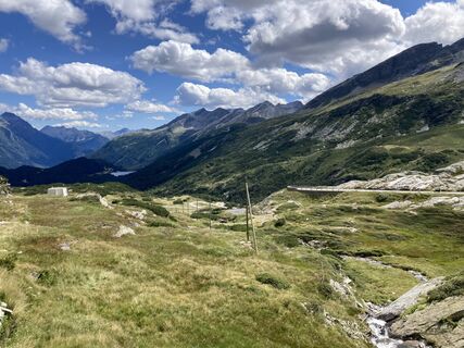 Photo de Marilena Locatelli le long du parcours