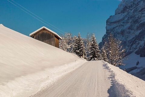 Winterwanderweg Hirschlitten