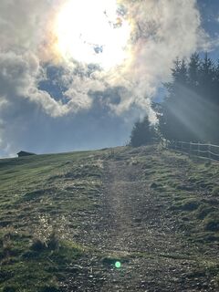 Foto von Marleen Blomsma entlang der Tour