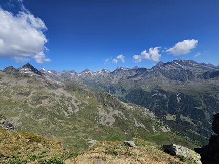 Foto de Florian Dürnegger a lo largo del recorrido