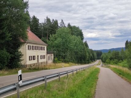 Foto von Peter Bauridl entlang der Tour