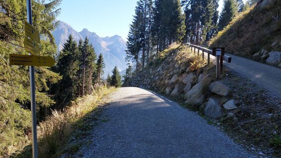 Foto von Walter Jenewein entlang der Tour