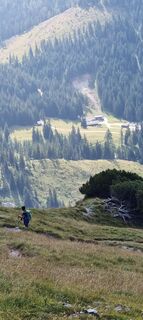 Photo de Mario Libardi le long du parcours