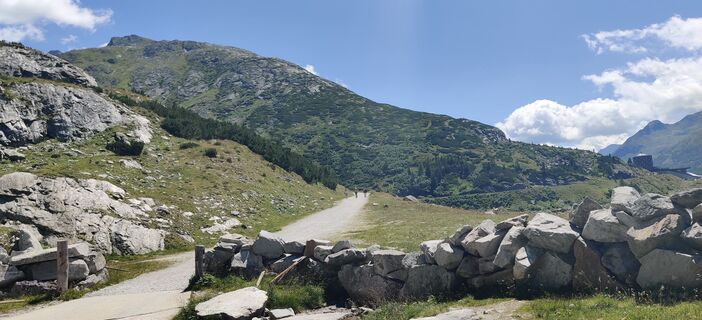 Foto von Andrea Flechl entlang der Tour
