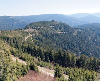 Panoramaaussicht vom Buchkopfturm