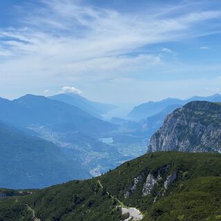 Gardasee vom Monte Paganella aus