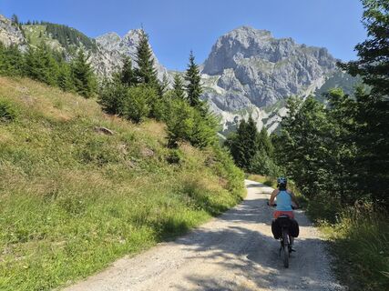 Fotografie z Engelbert na trase