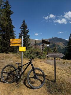 Foto von Aner entlang der Tour