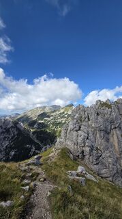 Foto von Klementina Gartner entlang der Tour