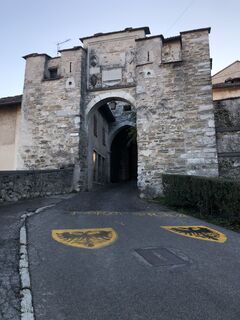 Fotografia z Nicola Ongaro na trase