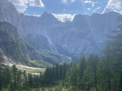 Foto von Tim entlang der Tour