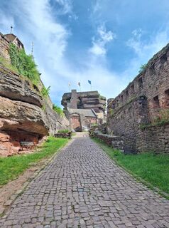 Foto von Katharina entlang der Tour