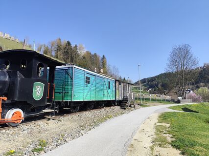 Foto von Barbara Galle entlang der Tour