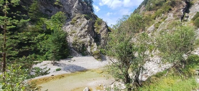 Foto de Marianne Peichl a lo largo del recorrido