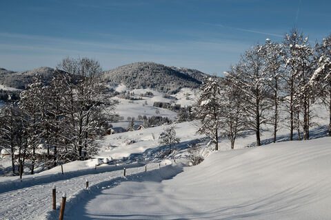 Winterwanderweg vom Ortsteil Kaiserhaus