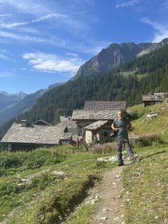 Foto von Mony entlang der Tour