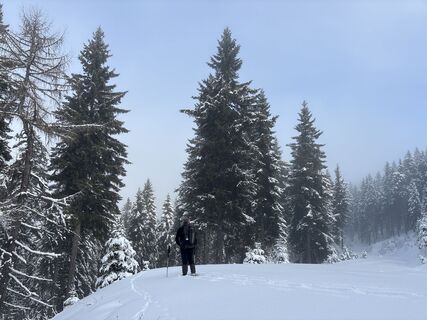 Foto von Karl Graupp entlang der Tour
