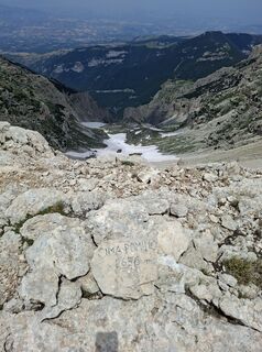 Photo de Giustino Gaspari le long du parcours