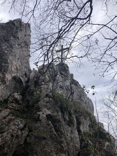Foto von Carina Pfeiffer entlang der Tour