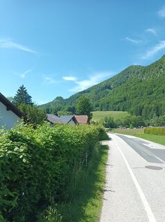 Foto de Barbara Stöglehner a lo largo del recorrido