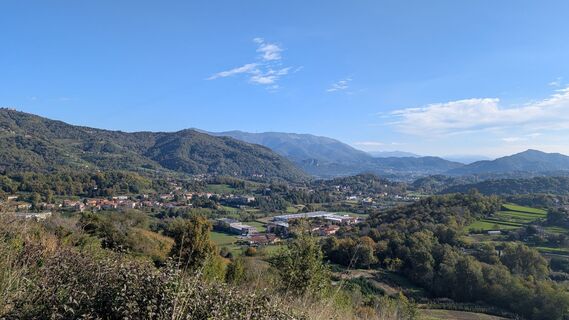 Foto von Stefano Manzoni entlang der Tour