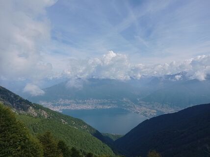 Foto von Aner entlang der Tour