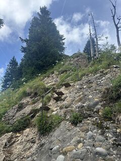 Foto von Monica Bagge entlang der Tour