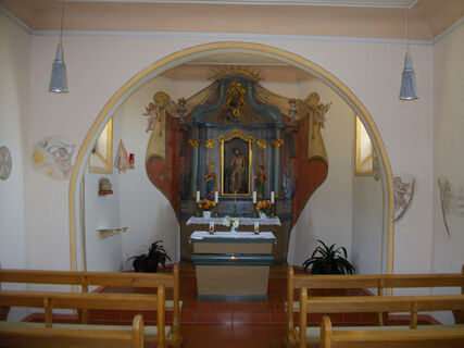 Innenraum der Kapelle St, Michael in Gaiß