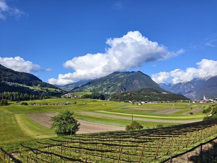 Foto von Andrea Treichl entlang der Tour