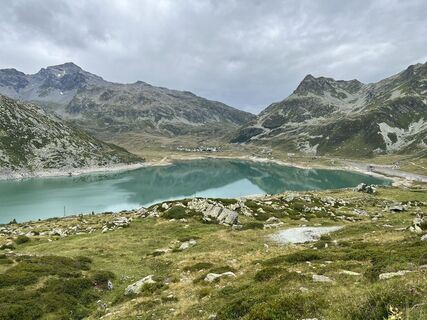 Foto von Natale Maffioletti entlang der Tour