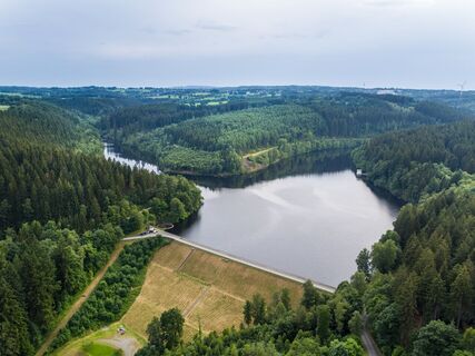 Luftbild Kalltalsperre