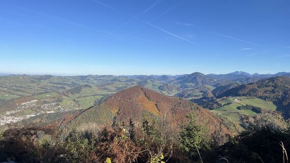 Photo de Sabine Offenberger le long du parcours