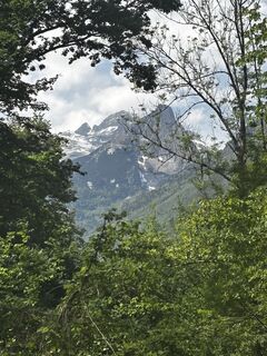 Foto von cedric deschamps entlang der Tour