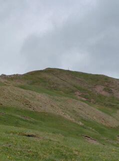 Photo de Wolfgang Wigand le long du parcours
