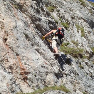 Aufstieg 2- Klettersteig Gantrisch