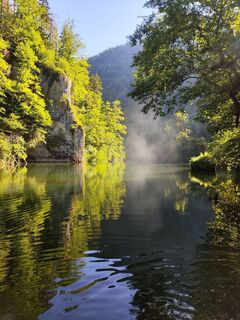 Foto von Sonja Herdeg entlang der Tour
