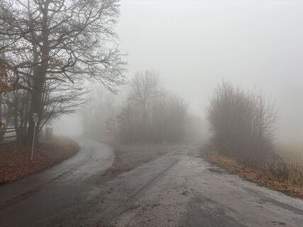 Foto de Falvai Eva Krisztina a lo largo del recorrido