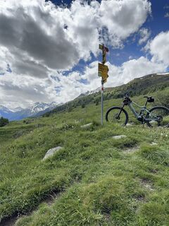 Foto von Simon Rohner entlang der Tour